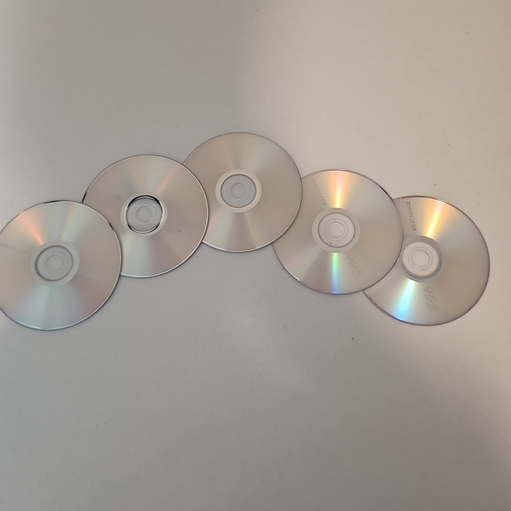 Memorex DVD-R Blank Discs 16X 4.7GB 120 mm Multiples of 5